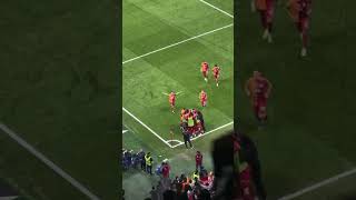 Oshimen beşiktaş gol tribün çekimi galatasaray beşiktaş ramspark [upl. by Mumford636]