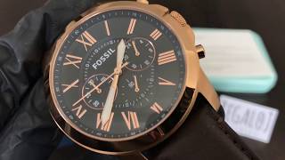 Reloj FOSSIL FS5068  UNBOXING FOSSIL Watch FS5068 Regaloj [upl. by Kohler]