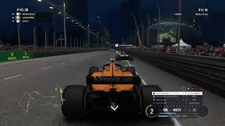 F1 2018 11ª TEMPORADA Stoffel Vandoorne  Cingapura [upl. by Auqinot]