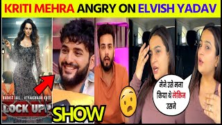 Fukra Insaan to host Lock Upp show Kirti Mehra Reply On After Elvish yadav Reveal His GF [upl. by Ariaec947]