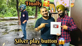 Finally Mahesh Bhaiya Ko 150 Lakh subscribe Hone Par Mila Silver Button 😱Khushi Me Gye Rishikesh 🤭 [upl. by Canica494]