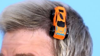 TOY TRUCK TANGLED IN HAIR [upl. by Nosauq]