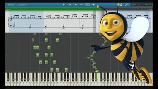 Полёт шмеля Flight of the Bumblebee Piano [upl. by Saidee999]