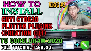 How to Install Cuyi CTO630 Plugins to Coreldraw 2020 Full Tutorial Tagalog [upl. by Haik75]