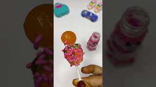 Strawberry 🍓 Jelly With Jems Lollipop Popsicle shotrs youtubeshort shortsvideoviral [upl. by Idelle97]