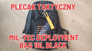 MilTec Deployment Bag 16l Black [upl. by Arola]