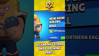 LEGENDARY STARR DROP OPENING PART 1 brawlstars edgar colt mortis hypercharge piper [upl. by Ettesus100]