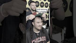 Watch this hairline transformation barber lineup mullet roswellbarber newmexicobarber haircut [upl. by Brouwer765]