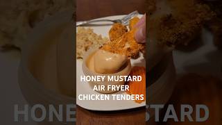 Chicken Tenders in the Air Fryer Easy Recipe With Honey Mustard Sauce chicken recipe [upl. by Sergu]