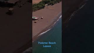 podarasbeach podaraslesvos lesvosisland  greekislands visitlesvos discovergreece 4kdrone [upl. by Alaster]