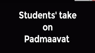 Students review Padmaavat [upl. by Patrizius892]