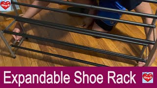 Maximize Your Shoe Collection With This Expandable Shoe Rack NingD [upl. by Tia743]