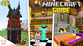 Minecraft modern living room interior tutorial [upl. by Nerrad722]