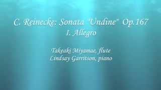 C Reinecke Sonata quotUndinequot Op167 Takeaki Miyamae flute [upl. by Zondra]