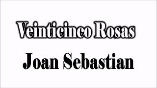 veinticinco rosas  Joan Sebastian  karaoke [upl. by Usanis]