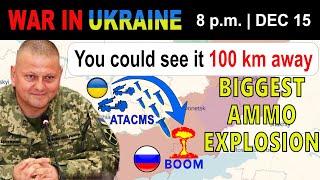 15 Dec ATACMS WIPE OUT A MASSIVE RUSSIAN AMMO DEPOT  War in Ukraine Explained [upl. by Dawna]