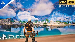 Fortnite PS5 4K 60FPS HDR Gameplay Chapter 4 Season 4 [upl. by Dorry]