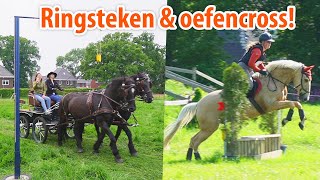 RINGSTEKEN les van JILL amp mee op OEFENCROSS [upl. by Peedus]