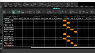 Video 12 XLR And AES50 Output Routing 318 [upl. by Nivlam]