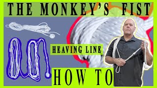 How to make a Monkeys Fist and Heaving Line [upl. by Seda]