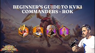 KVK1 Commanders  ROK Beginners Guide [upl. by Adelia]