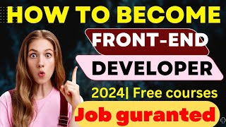 How To Become Frontend developer 2024  Roadmap of frontend courses ApnaCollegeOfficial [upl. by Rhona]