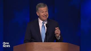 WATCH Gov Roy Cooper speaks at 2024 Democratic National Convention  2024 DNC Night 4 [upl. by Lancelle]