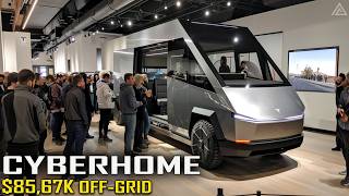 2025 TESLA Motorhome Project That Will Blow Your Mind about 8567K Offgrid Car [upl. by Murvyn975]