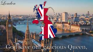 National Anthem of The United Kingdom  quotGod Save the Queenquot [upl. by Uol455]