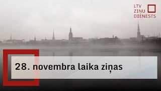 28 novembra laika ziņas [upl. by Ahsenaj]