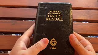 Catholic Book Reviews  Angelus Press Missal [upl. by Rehotsirk]