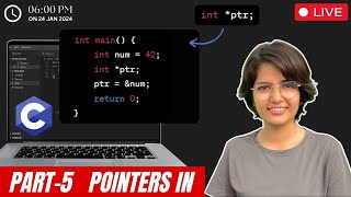 195  Pointers in C with prishu [upl. by Beisel829]