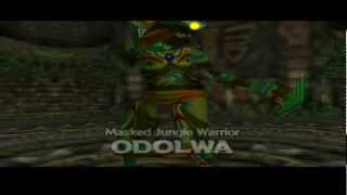 The Legend of ZeldaMajoras Mask  Odolwa 3 Hearts  YouTube Music [upl. by Jaenicke616]