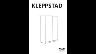 IKEA KLEPPSTAD Kurulumu furniture installation [upl. by Blondell]