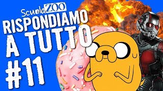 RISPONDIAMO alle VOSTRE DOMANDE ASSURDE 11 ScuolaZoo [upl. by Eradis494]