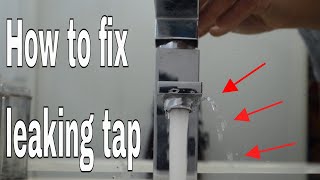 How to Fix a Leaking Tap [upl. by Obbard441]