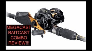 Bass Pro Shops Megacast Baitcast Combo Review 2 [upl. by Frum]