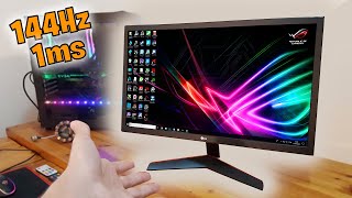 LG 24GL600F  Monitor GAMER 144Hz 1ms [upl. by Anilac]