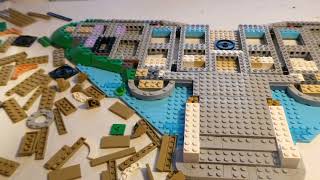 Building Lego Disney Disney Castle SET 43222 PART 2 [upl. by Nyrroc]