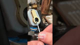 Tesa TK100 Picked lockpicking locksport [upl. by Lenette]