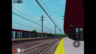 Live Metropark Railfanning in NEC train sim [upl. by Nosredna705]