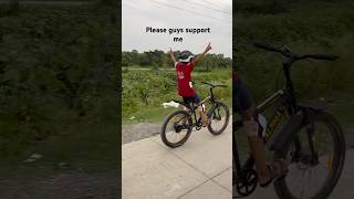 bicycle stunt viralshort cyclestunt viralvideo automobile subscribe shortsfeed like [upl. by Ajssatsan]