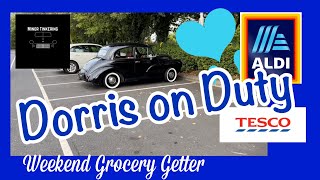 Dorris on Duty  Weekend Grocery Getter morrisminor classiccar retro [upl. by Gwyn]