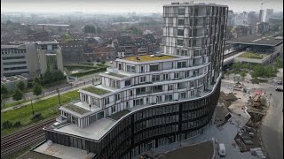 Sto NV levert duurzame gevelafwerking voor project Roelevard in Roeselare [upl. by Euqinimod]