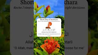 Short Dua of Istikhara [upl. by Yorgen]