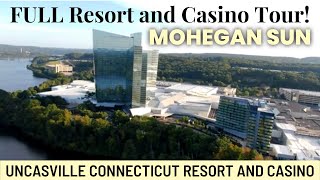 Mohegan Sun Uncasville CT FULL resort hotel and casino tour 2023 [upl. by Odlo142]