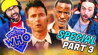 DOCTOR WHO REACTION 60th Anniversary Special 3  quotThe Gigglequot Review  David Tennant to Ncuti Gatwa [upl. by Jerrold]