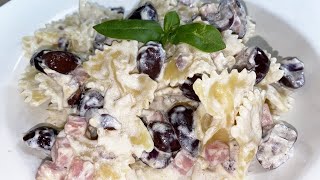 FARFALLE PANNA OLIVE E PROSCIUTTO COTTO [upl. by Anik823]