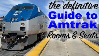 Amtrak Roomette Bedrooms and Seat Compared [upl. by Jory]