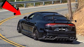 FAST KIA STINGER  POV DRIVE CANYON RUN LOUD EXHAUST [upl. by Diane-Marie]